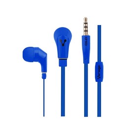 AUDIFONOS VORAGO EP103 TIPO IN-EAR ALAMBRICOS CONEXIÓN/MEDIDA 3.5 MM COLOR AZUL
