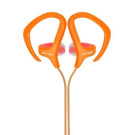 AUDIFONOS VORAGO ES-100 NARANJA TIPO ALÁMBRICOS CONEXION 3.5 MM NARANJA