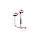 AUDIFONOS VORAGO ESB-300 ROJO TIPO INALAMBRICO CONEXION BLUETOOTH ROJO