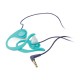AUDIFONOS PERFECT CHOICE REVER SOUND FIT BALANCE TIPO EARBUDS CONEXION 3.5 MM TURQUESA