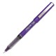 ROLLER PILOT PRECISE V5 DE TINTA MORADA COLOR BARRIL MORADO TRANSPARENTE PUNTO FINO MEDIDA 0.3 MM 1 PIEZA