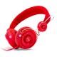 DIADEMA VORAGO AU-375873-2 TIPO ALÁMBRICOS CONEXION 3.5 MM ROJO