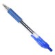 ROLLER ZEBRA SARASA DE TINTA AZUL COLOR BARRIL TRANSPARENTE PUNTO FINO MEDIDA 0.5 MM 1 PIEZA