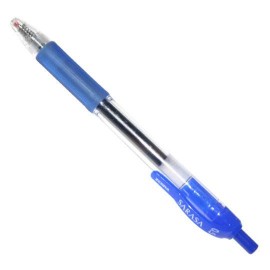 ROLLER ZEBRA SARASA DE TINTA AZUL COLOR BARRIL TRANSPARENTE PUNTO FINO MEDIDA 0.5 MM 1 PIEZA