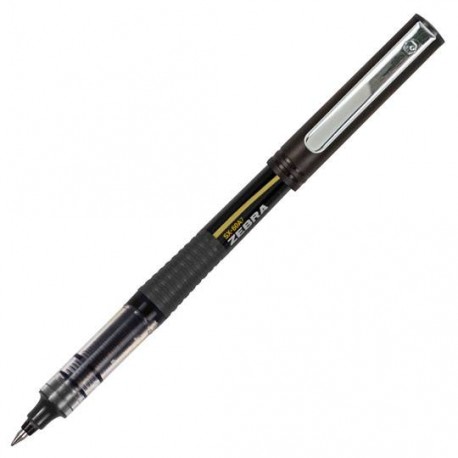 ROLLER ZEBRA TARGET DE TINTA NEGRA COLOR BARRIL NEGRO PUNTO MEDIANO MEDIDA 0.7 MM 1 PIEZA