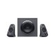 BOCINAS ALAMBRICAS LOGITECH Z625 CON CONEXION 3.5 MM COLOR NEGRO