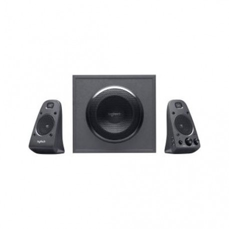 BOCINAS ALAMBRICAS LOGITECH Z625 CON CONEXION 3.5 MM COLOR NEGRO