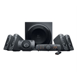 BOCINAS ALAMBRICAS LOGITECH Z906 CON CONEXIÓN 3.5 MM COLOR NEGRO