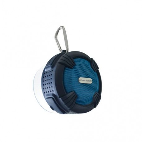 BOCINAS INALAMBRICAS PERFECT CHOICE PC-112648 CON CONEXIÓN BLUETOOTH COLOR AZUL