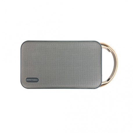 BOCINA INALAMBRICA PERFECT CHOICE MUSE CON CONEXIÓN 3.5 MM COLOR GRIS