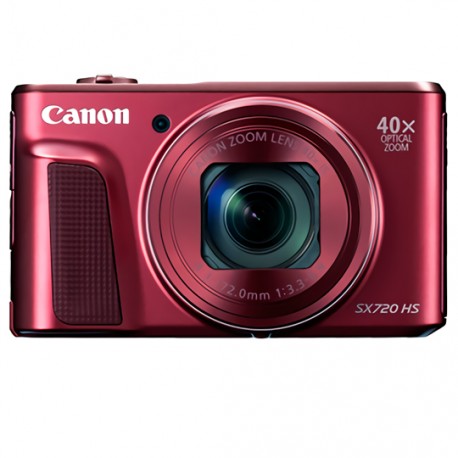CAMARA DIGITAL CANON SX720 20 MEGAPIXELES COLOR ROJO