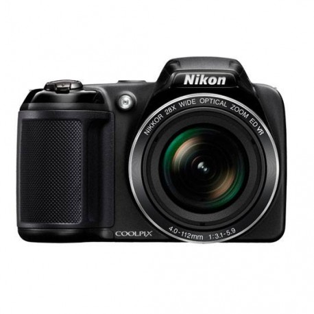 CÁMARA DIGITAL NIKON L-340 20.2 MEGAPIXELES COLOR NEGRO