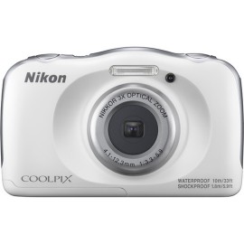 CAMARA DIGITAL NIKON W100 13.2 MEGAPIXELES BLANCO
