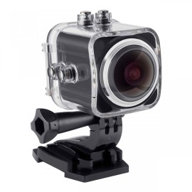 CAMARA DEPORTIVA 360 WI-FI STEREN NEGRO 16 MP RESOLUCION DE VIDEO 1080P/30/60 2K/30/60