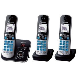 TELEFONO INALAMBRICO PANASONIC TG6823MEB 1 LINEA