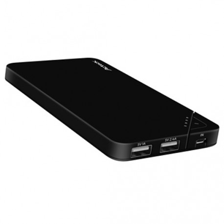 Batería portátil acteck pb 600 6000 ma negro