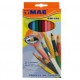 LAPICES DE COLOR SURTIDO MAE FORMA REDONDA DE MADERA CAJA CON 12 PIEZA