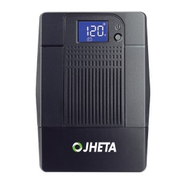 NO BREAK DE 6 CONTACTOS JHETA LED500 CAPACIDAD DE 500 VA DURACION DE 15 MIN