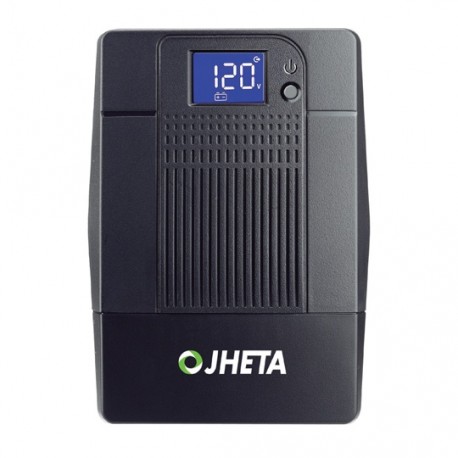 NO BREAK DE 6 CONTACTOS JHETA LED500 CAPACIDAD DE 500 VA DURACION DE 15 MIN