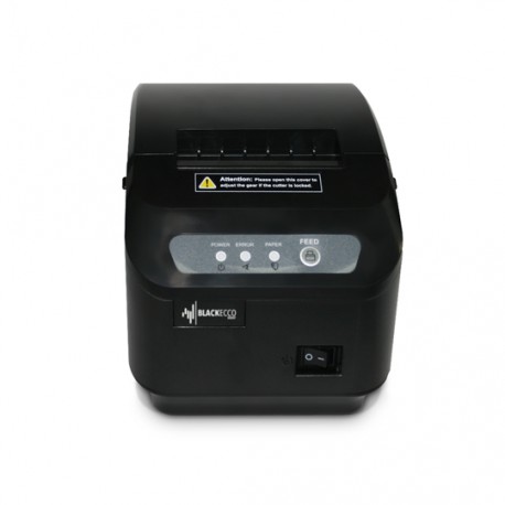 IMPRESORA PARA PUNTO DE VENTA DE TIPO TERMICA BLACK ECCO BE100 DE INTERFAZ USB