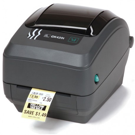 IMPRESORA PARA PUNTO DE VENTA DE TIPO TERMICA ZEBRA GK420T DE INTERFAZ USB-SERIAL