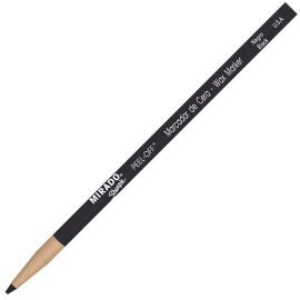 MARCADOR DE CERA SHARPIE COLOR NEGRO WAX MARKER FORMA REDONDO CAJA CON 12 PIEZAS
