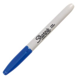 MARCADOR PERMANENTE BEROL SHARPIE 8019021 COLOR AZUL 1 PIEZA