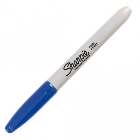 MARCADOR PERMANENTE BEROL SHARPIE 8019021 COLOR AZUL 1 PIEZA