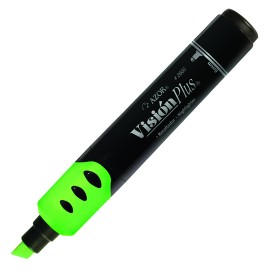MARCADOR RESALTADOR AZOR VISION PLUS 2600VE COLOR VERDE FLUORESCENTE 1 PIEZA