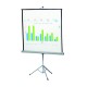 PANTALLA PARA PROYECCION APOLLO P0068 COLOR BLANCO MATE DE 80 PULGADAS