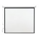 PANTALLA PARA PROYECCION ELECTRICA QUARTET ELECTRIC PROJECTION DE 60 PULGADAS COLOR BLANCO MATE
