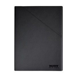 FUNDA PARA 9.7 PULGADAS PORT DESIGNS MODELO 201385 DE CUERO SINTETICO COLOR NEGRO
