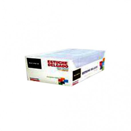 CAJA TRANSPARENTE PARA DISCO COMPACTO UNIVERSAL SONY 50SLIMCT PAQUETE DE 50 PIEZAS