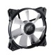 VENTILADOR DE PC GAMER COOLER MASTER JETFLO 120 DE COLOR LED BLANCO 4 PINES 1 PIEZA