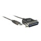 CONVERTIDOR DE SEÑAL MANHATTAN USB A PARALELO EN FORMA DE CABLE 317474