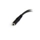 ADAPTADOR DIVISOR DE AUDIFONOS STARTECH MINI JACK 3 5MM 3 PINES A MINI JACK 4 PINES MUYHSFMM
