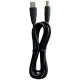 CABLE USB A/B MACHO A MACHO PERFECT CHOICE COLOR NEGRO DE 2 METROS CAB 100