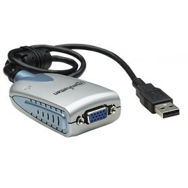 CONVERTIDOR DE SEÑAL MANHATTAN USB A VGA EN FORMA DE CABLE 179225