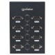 Convertidor USB a Serial DB9M 8 Puertos