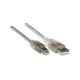 CABLE USB A A/B A MACHO A B MACHO INTELLINET COLOR GRIS DE 7.6 METROS 345408