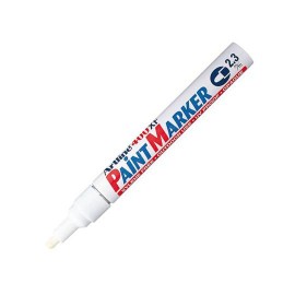 MARCADOR PERMANENTE ARTLINE 400XF COLOR BLANCO 1 PIEZA