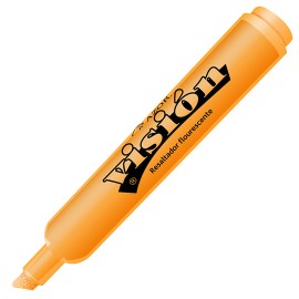 MARCADOR RESALTADOR AZOR VISION 2300NA COLOR NARANJA FLUORESCENTE 1 PIEZA