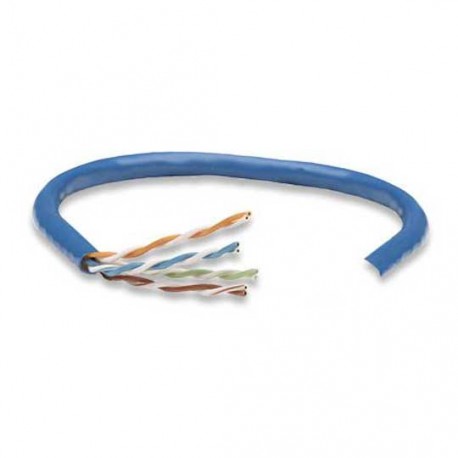 BOBINA CAT 5E 305M SOLIDA INTELLINET 362344 COLOR AZUL