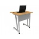 ESCRITORIO BASICO LINEA ITALIA 186 DE MELAMINA COLOR MAPLE