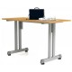 MESA MULTIUSOS LINEA ITALIA 111 DE MELAMINA COLOR MAPLE