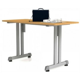 MESA MULTIUSOS LINEA ITALIA 111 DE MELAMINA COLOR MAPLE