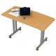 MESA MULTIUSOS LINEA ITALIA 111 DE MELAMINA COLOR MAPLE