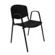 SILLA TIPO VISITA OFIK 4185 COLOR NEGRO