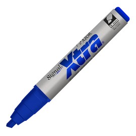 MARCADOR PERMANENTE AZOR SIGNAL XTRA 40003 COLOR AZUL 1 PIEZA