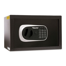 CAJA DE SEGURIDAD CHICA SANTUL DE ACERO Y PLASTICO
